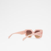 ALDO Light Pink Polycarbonate Sunglasses