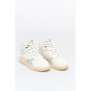 Scotch & Soda White Recycled Synthetic High Top Sneakers