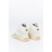 Scotch & Soda White Recycled Synthetic High Top Sneakers