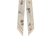 Flerfärgad Valentino Garavani Floral Stelline och Fio Bandeau sidenscarf