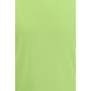 Tom Ford Grön bomullströja med lång ärm och rund hals