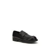 MM6 Maison Margiela Black Calf Leather Loafers