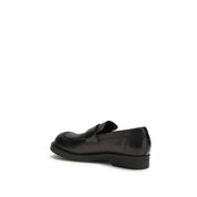 MM6 Maison Margiela Black Calf Leather Loafers