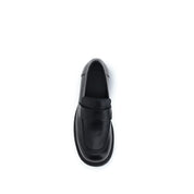 MM6 Maison Margiela Black Calf Leather Loafers