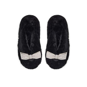 ALDO Black Polyester Slippers