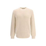 Fendi Beige Fleece Wool Sweatshirt