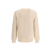 Fendi Beige Fleece Wool Sweatshirt