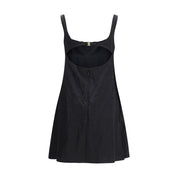 Chloé Black Cotton Mini Dress