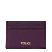Versace Violett Läderkorthållare