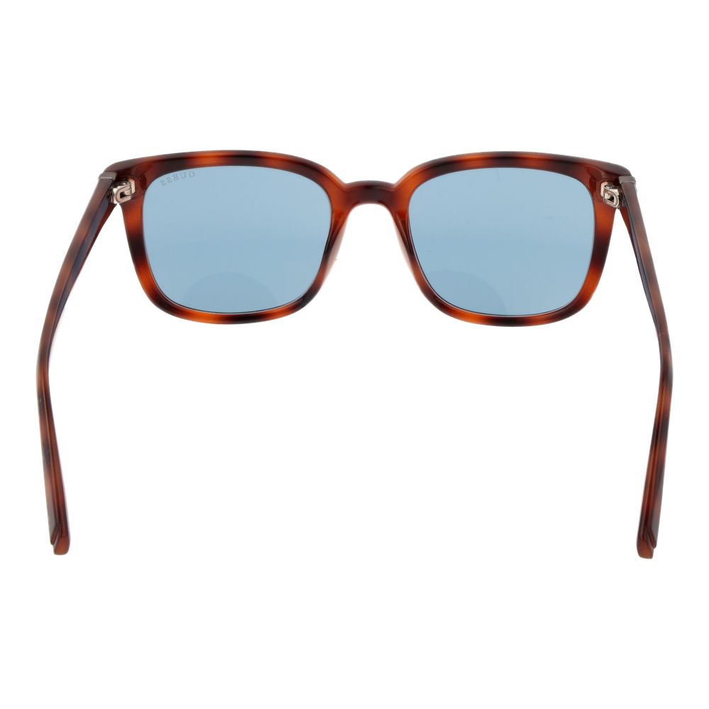 Guess Brown Plastic Square Sunglasses