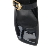 Chloé Black Patent Calfskin Ballet Flats