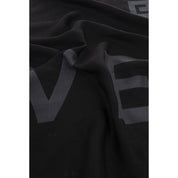 Givenchy Black Cashmere and Modal Scarf