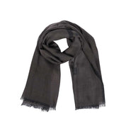 Givenchy Gray Cashmere and Modal Scarf