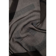 Givenchy Gray Cashmere and Modal Scarf