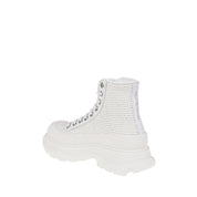 Alexander McQueen Vita Raffia Höga Sneakers