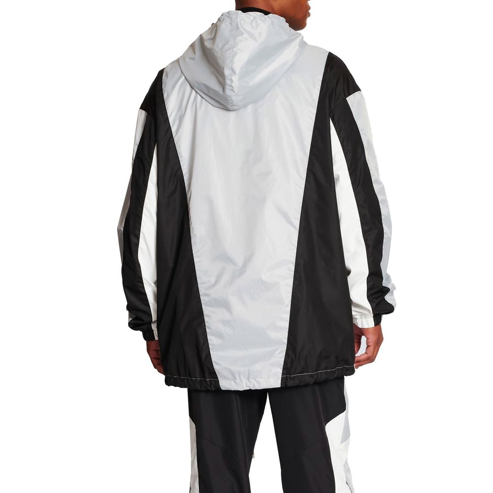 Balmain svart polyesterskaljacka med dragsko