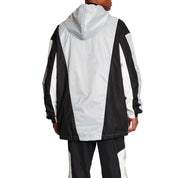 Balmain svart polyesterskaljacka med dragsko