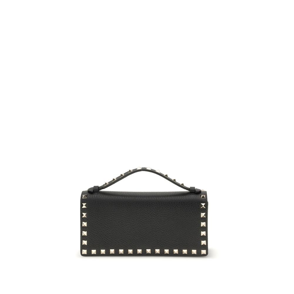 Valentino Garavani Black Calf Leather Wallet