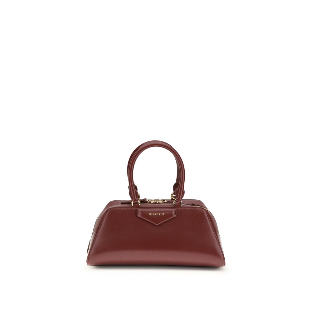Givenchy Bordeaux Calf Leather Antigona East-West Handbag