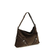 Givenchy Black Calf Leather Shoulder Bag