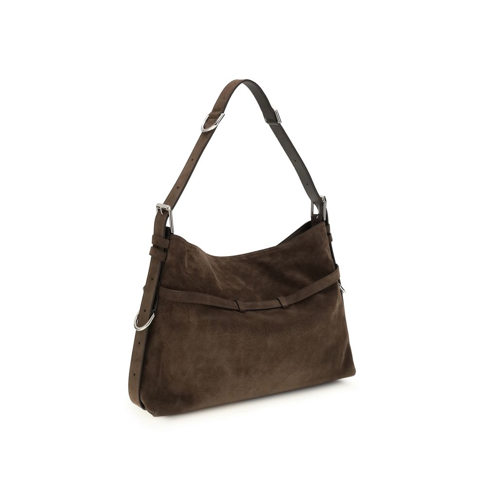 Givenchy Black Calf Leather Shoulder Bag