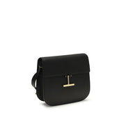 Tom Ford Black Calf Leather Tara Shoulder Bag