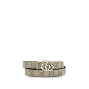 Gucci Vändbart GG Marmont Smalt Kalvskinnsbälte