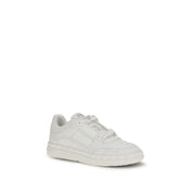 Valentino Garavani White Calf Leather Low Top Sneakers