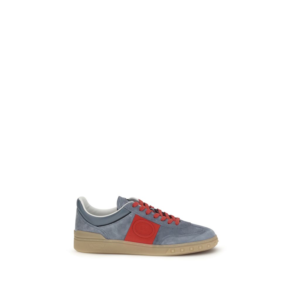 Valentino Garavani Multicolor Calf Leather Low Top Sneakers