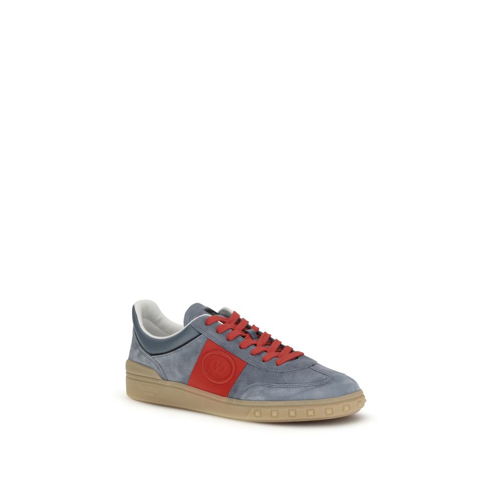Valentino Garavani Multicolor Calf Leather Low Top Sneakers