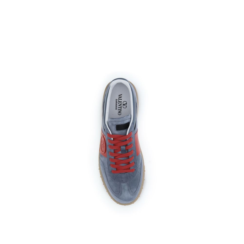 Valentino Garavani Multicolor Calf Leather Low Top Sneakers