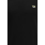 Kenzo svart bomullströja med broderi av vildtiger