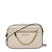 Michael Kors Beige Läder Axelremsväska