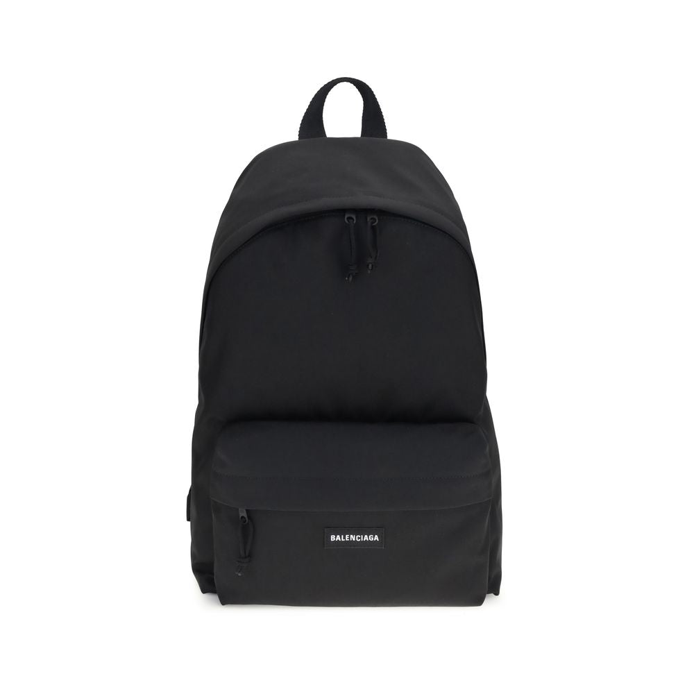 Balenciaga Black Polyamide Explorer Backpack