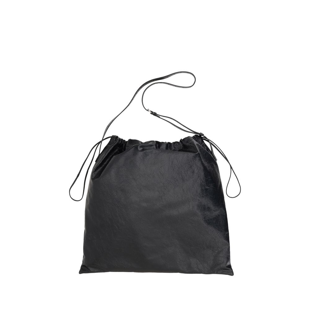 Balenciaga Black Lambskin Shoulder Bag
