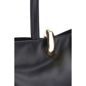 Jacquemus Black Calf Leather La Bambola Bucket Shoulder Bag