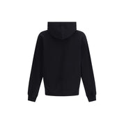Jacquemus Black Cotton Hooded Sweatshirt with Logo