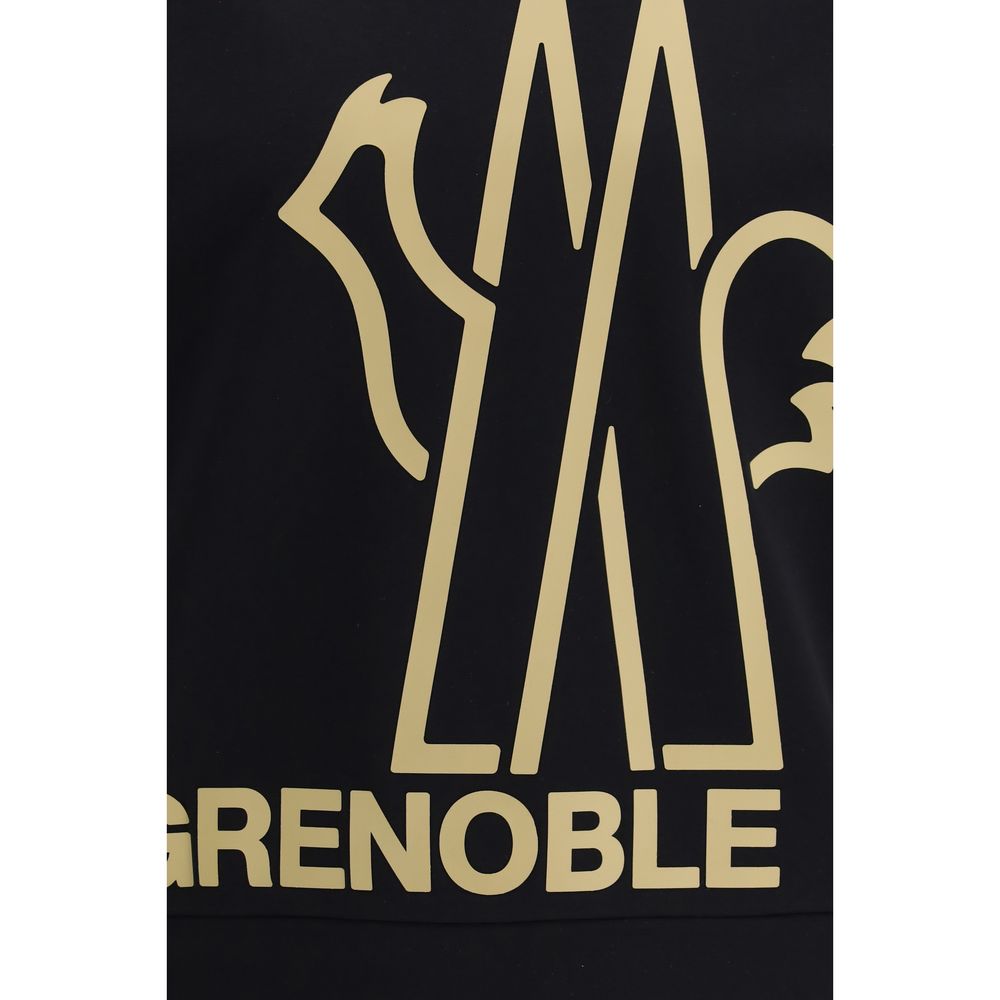 Moncler Grenoble Svart Polartec Hoodie