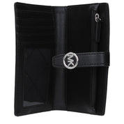 Michael Kors Black Fabric Wallet with Logo