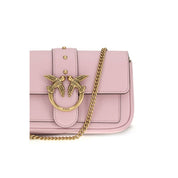 PINKO Flerfärgad Love One Shoulder-väska i kalvskinn