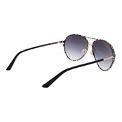 Guess Black Metal Aviator Sunglasses