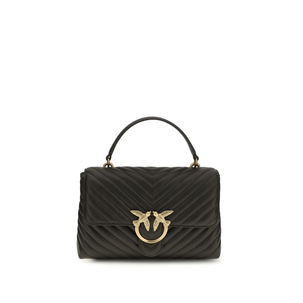 PINKO Bicolor Calf Leather Handbag