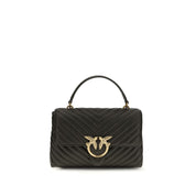 PINKO Bicolor Calf Leather Handbag
