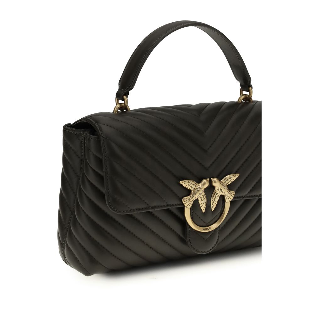PINKO Bicolor Calf Leather Handbag