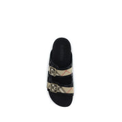Burberry Multicolor Suede Urchin Sandals