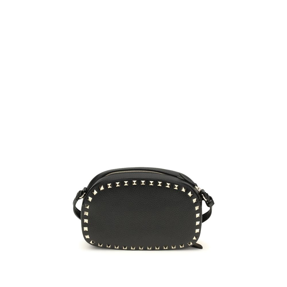 Valentino Garavani Garnet Calf Leather Shoulder Bag