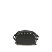 Valentino Garavani Garnet Calf Leather Shoulder Bag