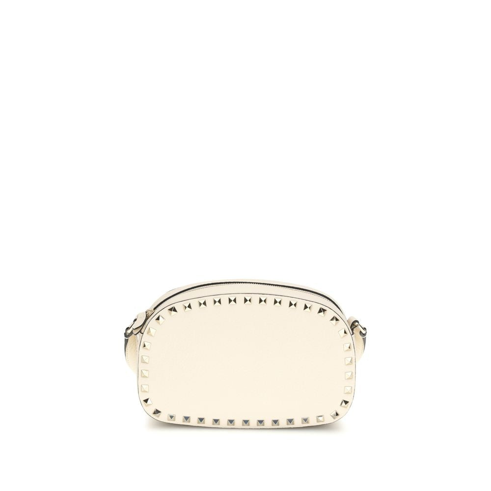 Valentino Garavani Garnet Calf Leather Shoulder Bag