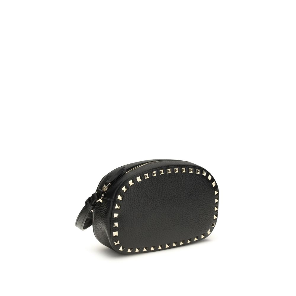 Valentino Garavani Garnet Calf Leather Shoulder Bag