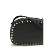 Valentino Garavani Garnet Calf Leather Shoulder Bag